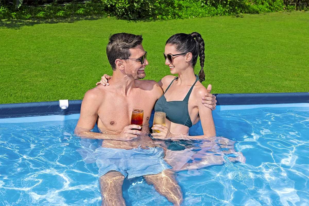 Bestway Steel Pro Frame Pool  4.00m x 2.11m x 81cm