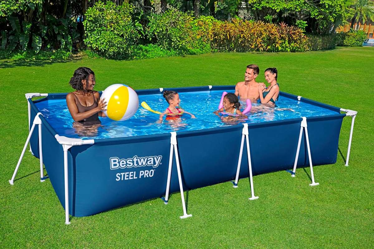 Bestway Steel Pro Frame Pool  4.00m x 2.11m x 81cm
