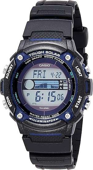 Casio Collection Self Charging Tough Solar Men`s Watch W-S210H-1ACF