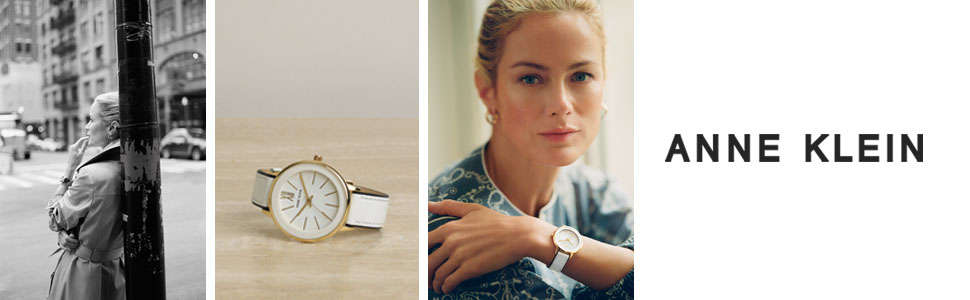 Anne Klein Women's Swarovski Crystal Accented Mesh Bracelet Watch