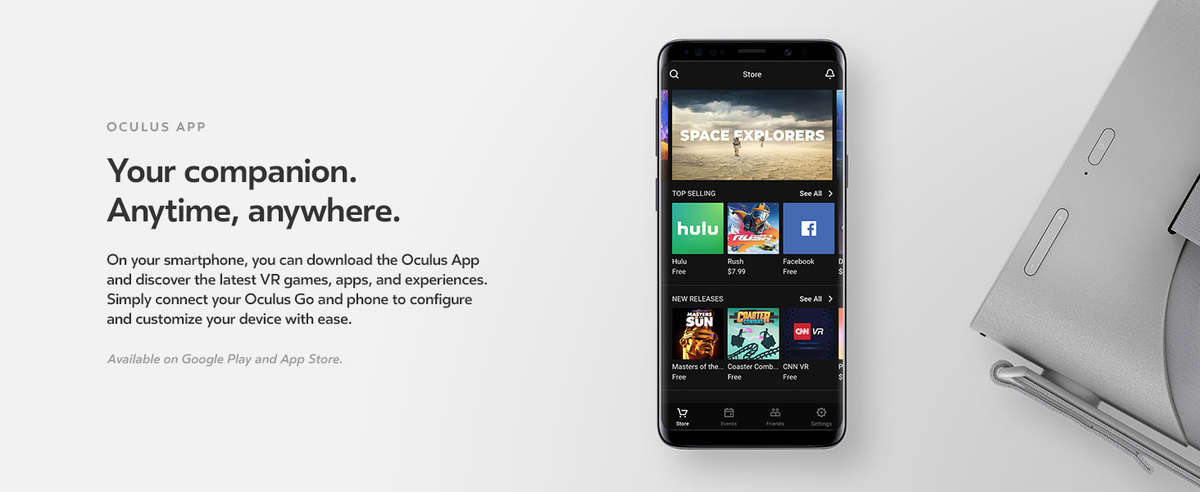 Oculus Go Standalone Virtual Reality Headset - 32GB