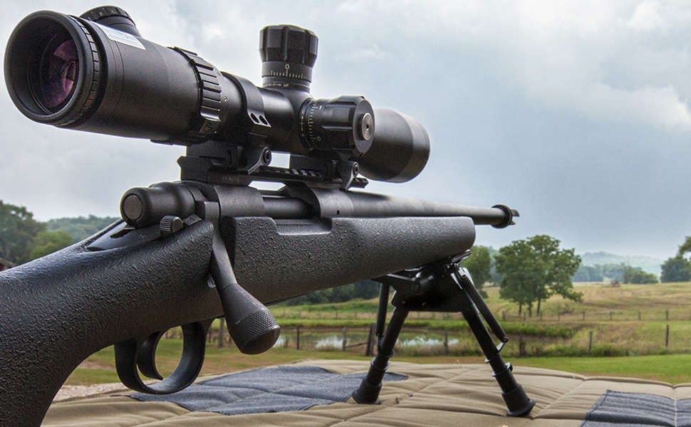 Rifle Bipod Butterfly Rifle Stand Adjustable Leg Length 6-9`