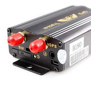 GSM GPS Tracker with Remote Control and free PC Software Google Maps link for real time tracking -