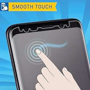 ARMORSUIT MILITARYSHIELD-Samsung Galaxy S9 Plus Screen Protector FULL EDGE coverage - Case Friendly