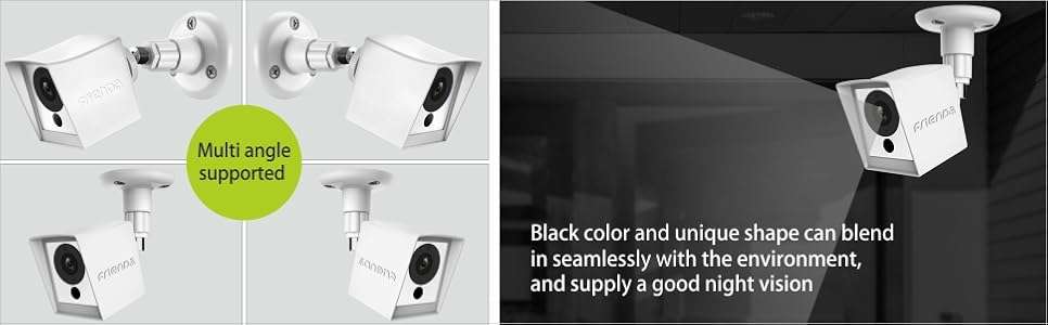 Outdoor Camera Cover for Wyze Cam 1080p HD Camera and iSmart Alarm Spot Camera with Security Wall