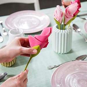 4x Blooming Napkin Holders