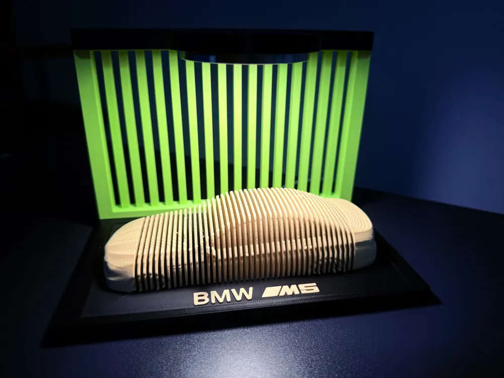 BMW M5 Layered sculpture