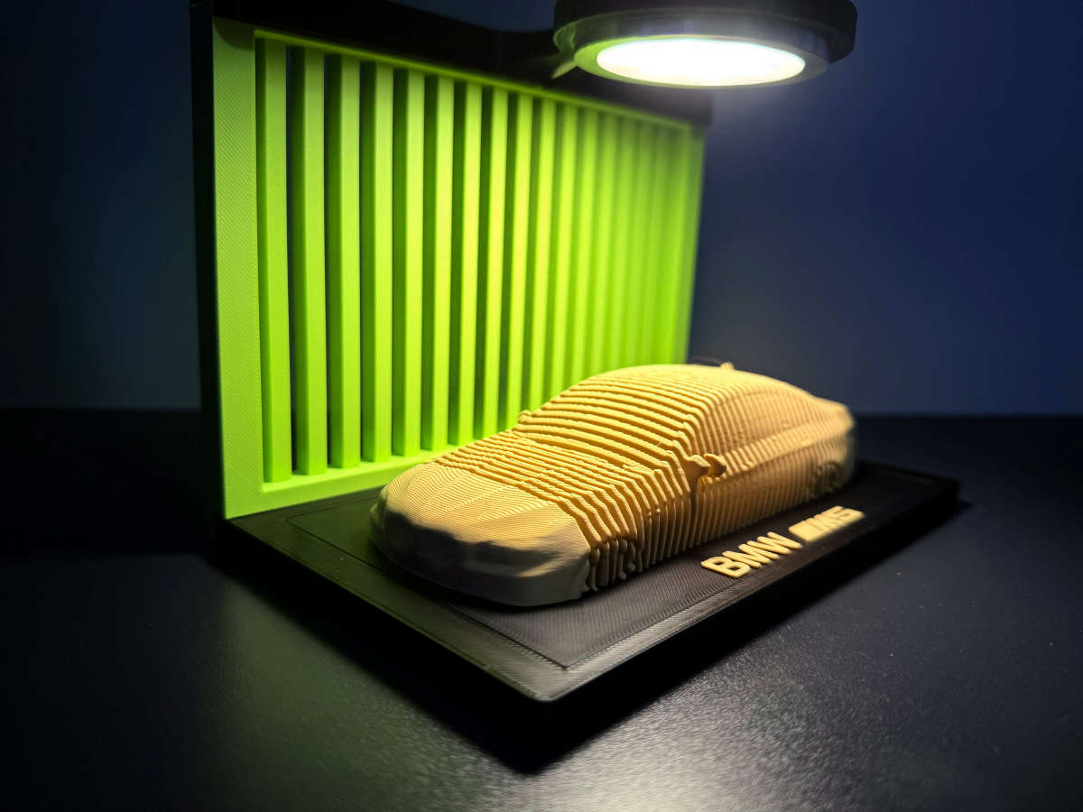 BMW M5 Layered sculpture