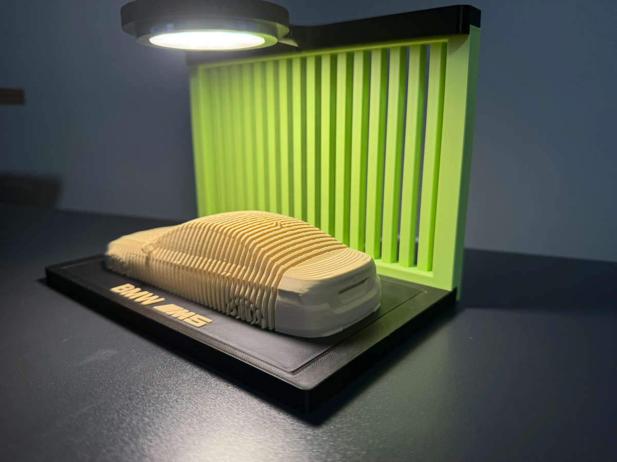 BMW M5 Layered sculpture