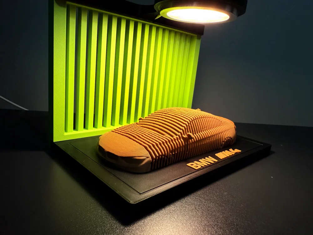 BMW M4 (F82) - Layered Car Art