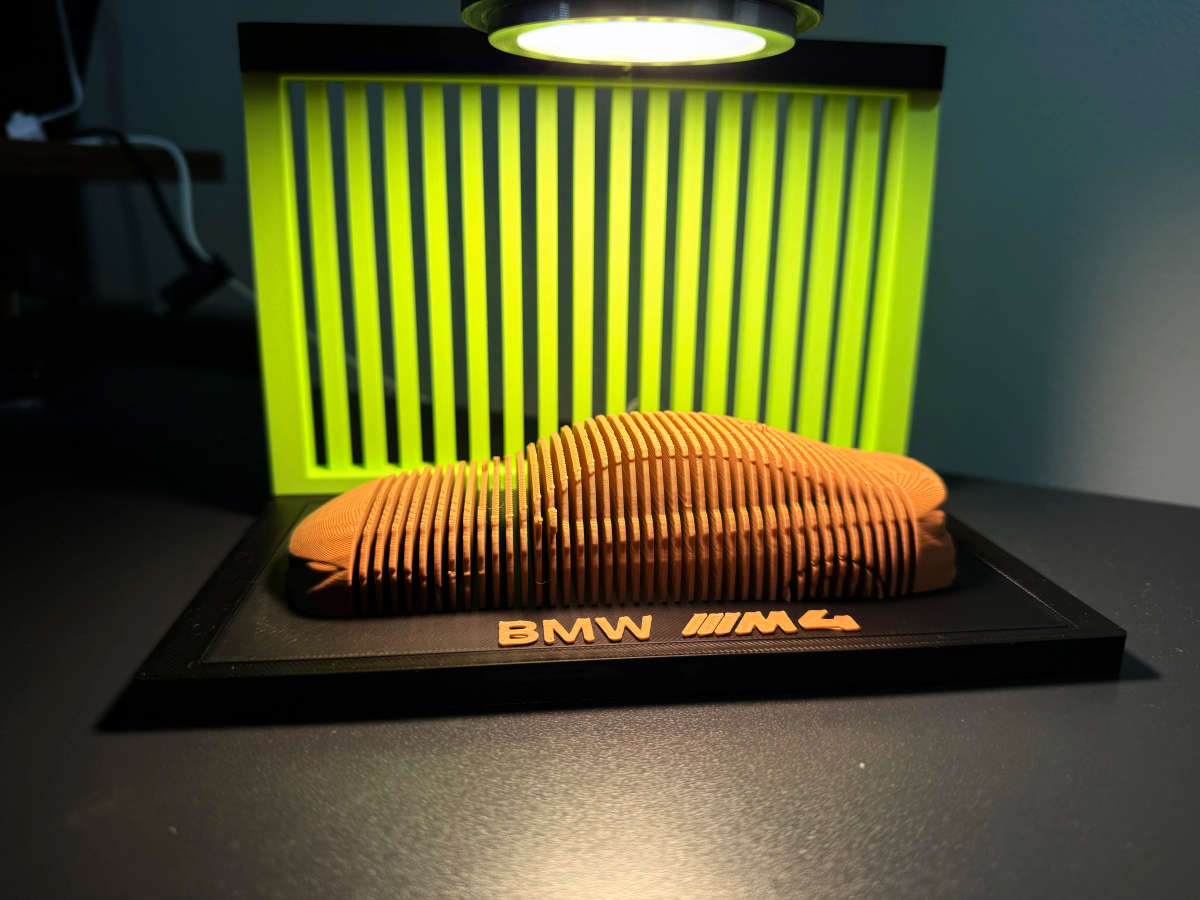 BMW M4 (F82) - Layered Car Art