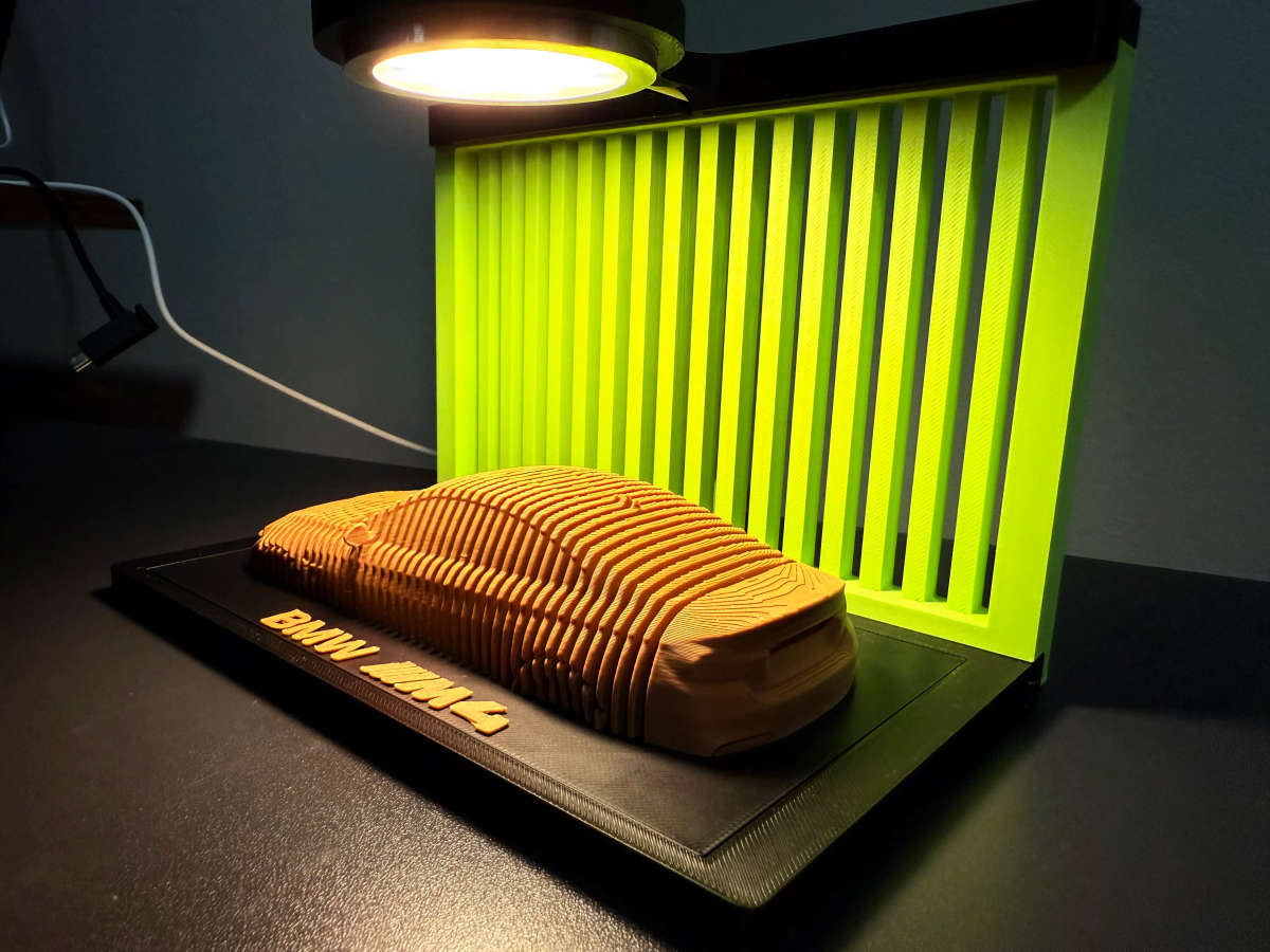 BMW M4 (F82) - Layered Car Art