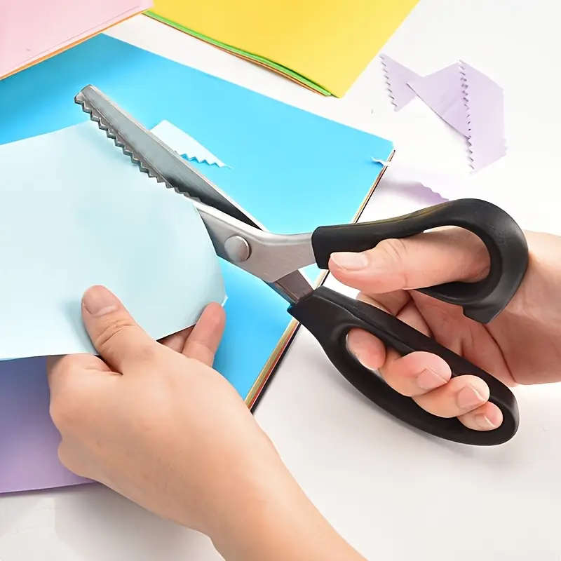 Precision Pinking Shears  Zigzag Fabric Cutting Scissors