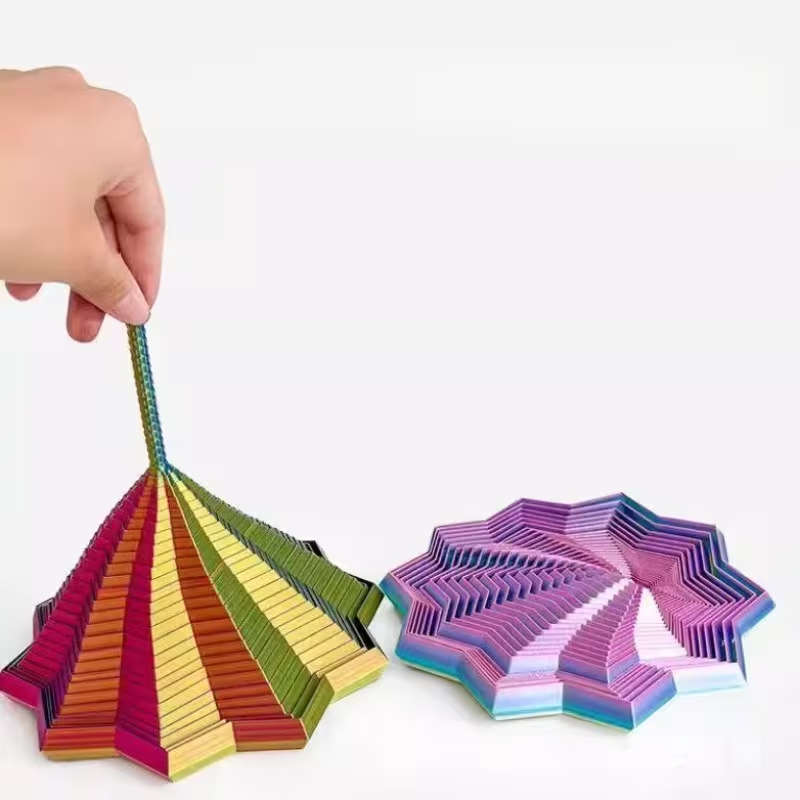 1pcs Random Color 3D Printed Carrot Tower