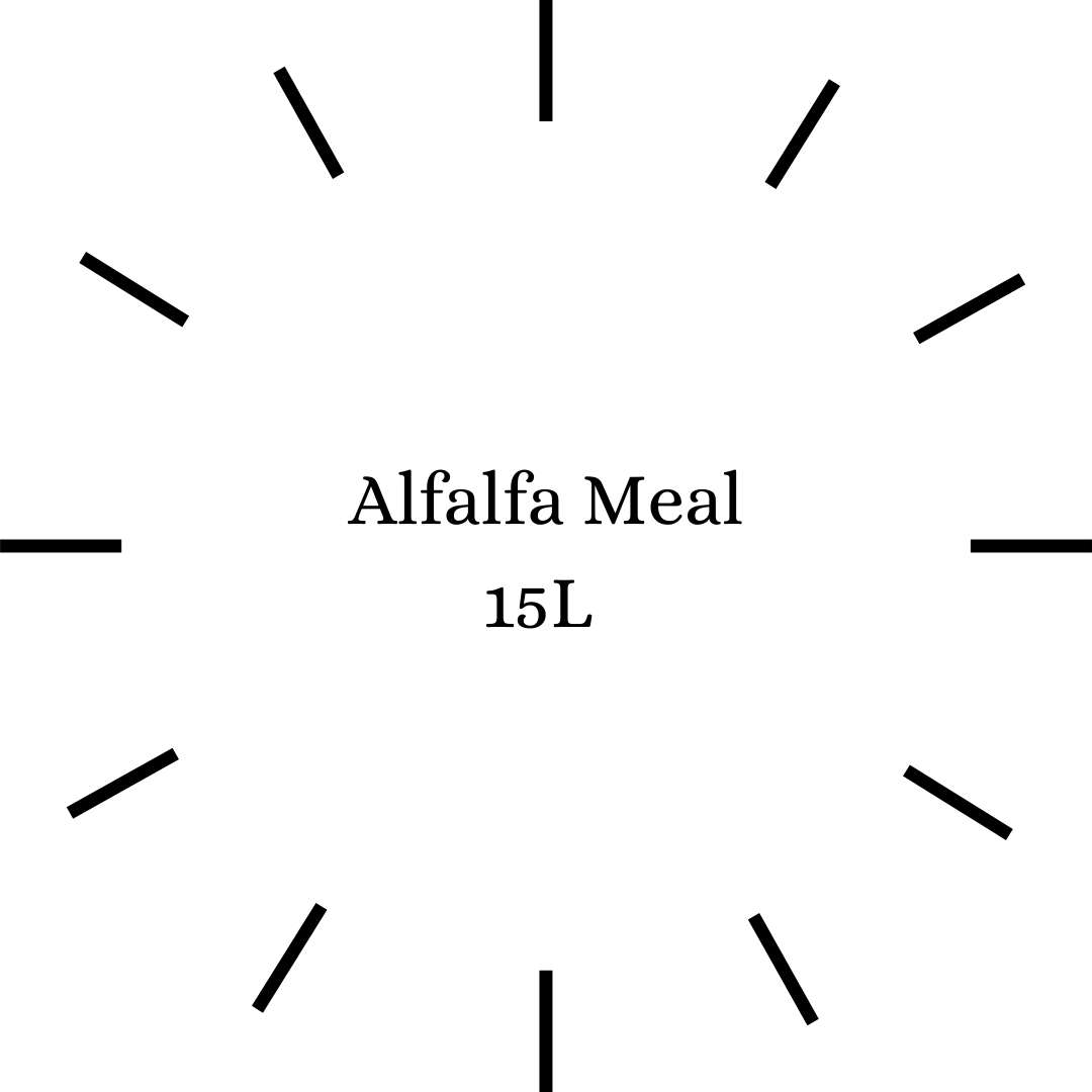 Alfalfa Meal 1lt