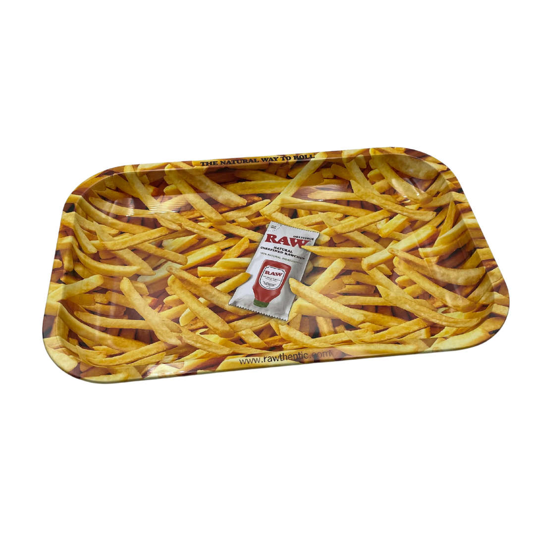 RAW French Fries Rolling Tray - Medium