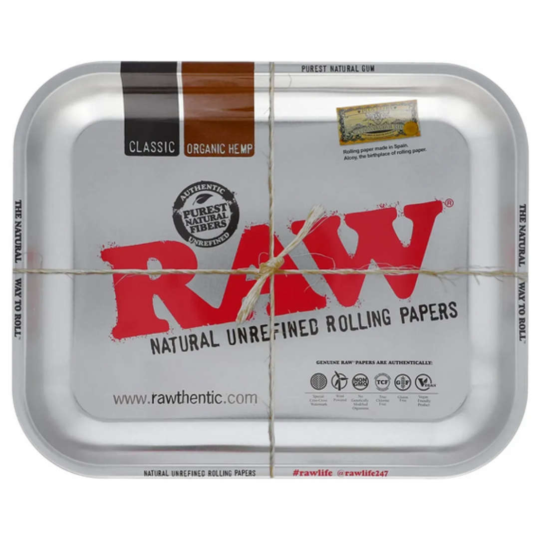 RAW Steel Rolling Tray - Medium