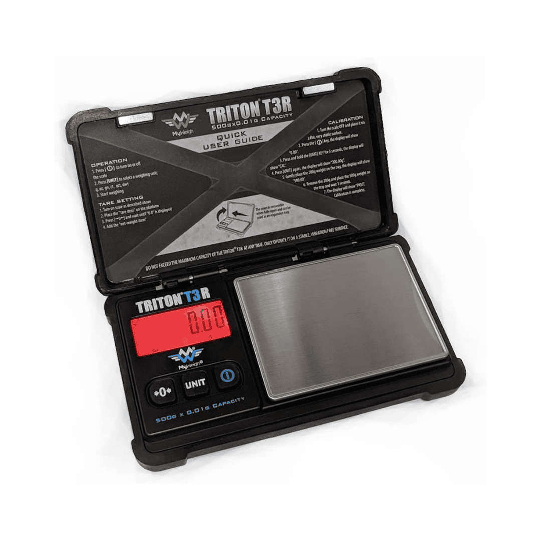 Triton T3R Rechargeable Scale 500g x .01g