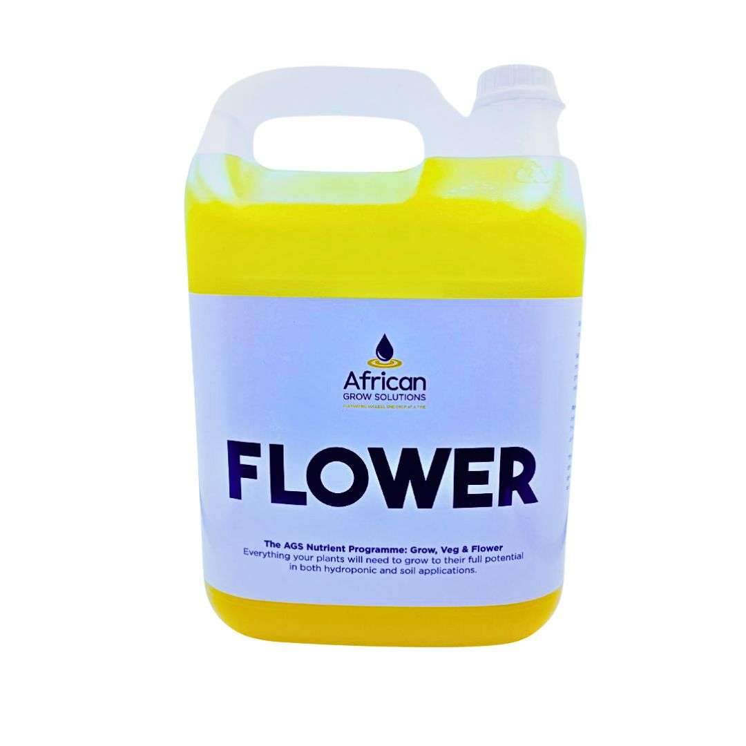 African Grow Solutions 5L Hydroponic 3-Part Nutrient Set