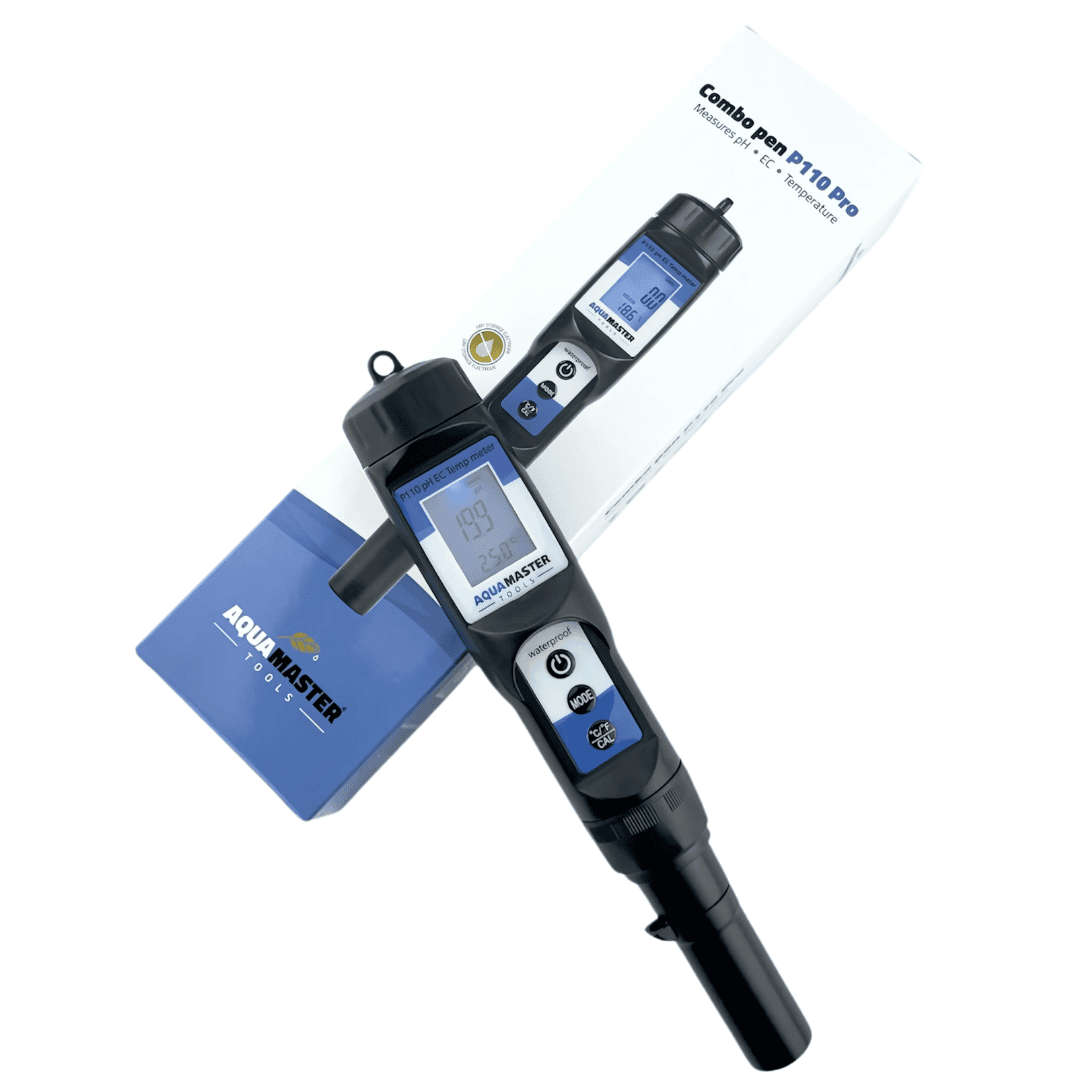 Aquamaster Tools P110 Pro Combo Pen - pH, EC, Temp.