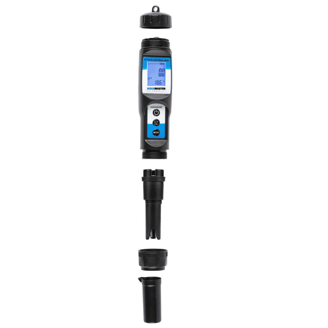 Aquamaster Tools P110 Pro Combo Pen - pH, EC, Temp.