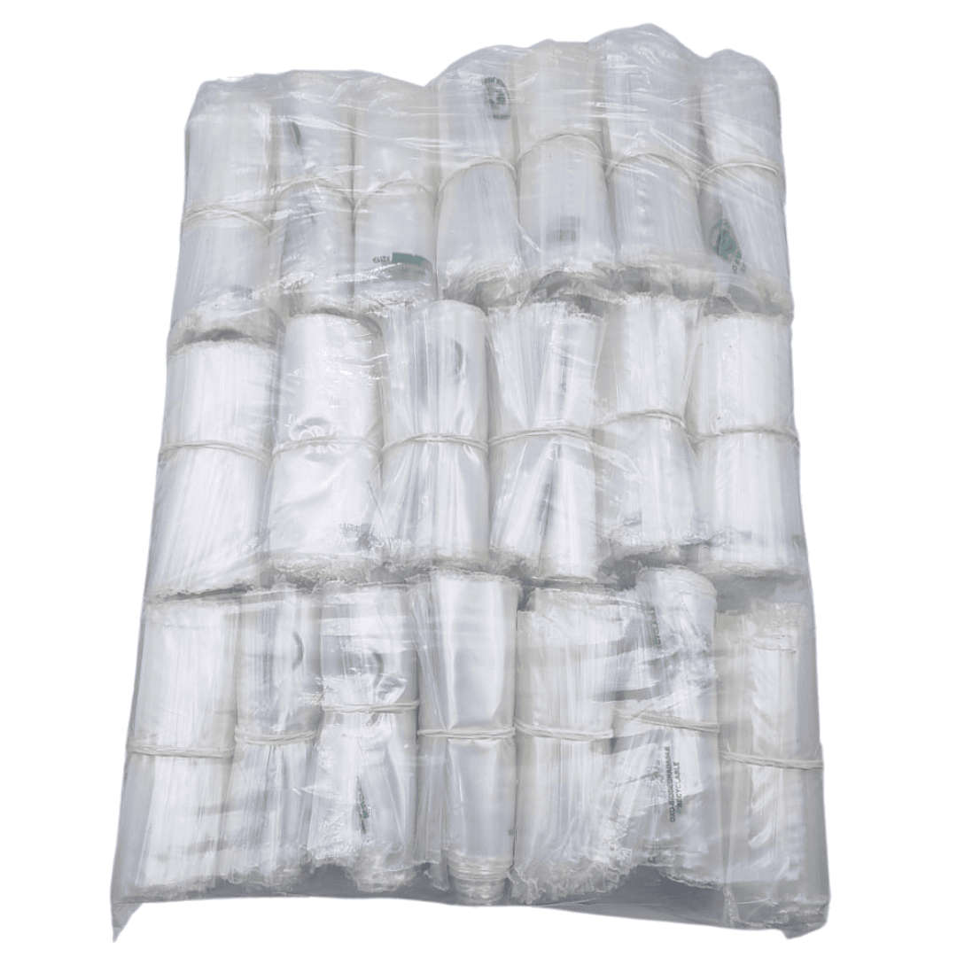Biodegradable Resealable Bag 80mmx100mm Pack of 1000