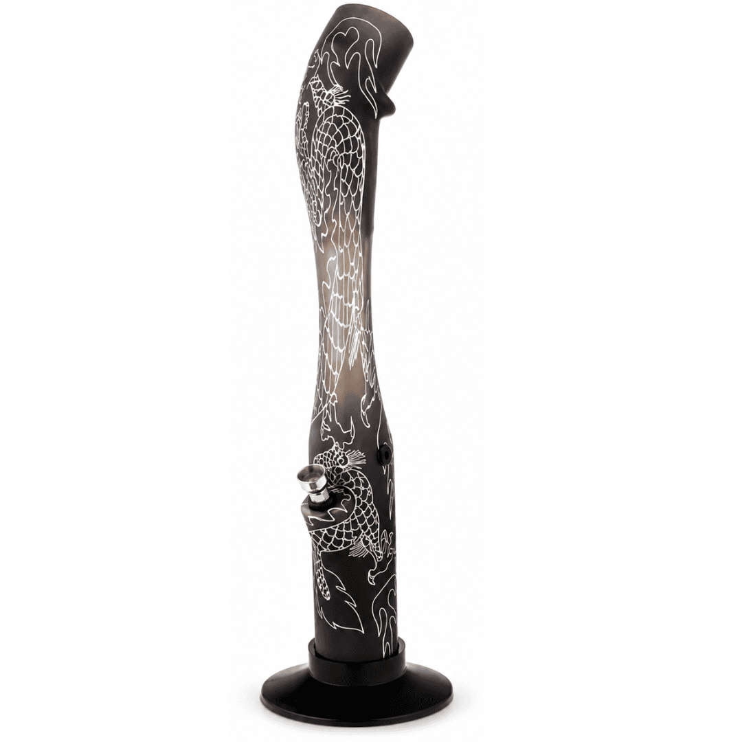 Acrylic Bong XL - Dragon Design 40cm
