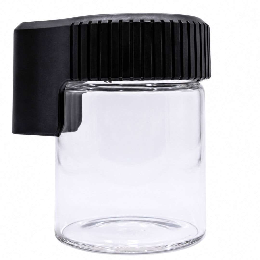 LED Magnifying Glass Stash Jar Rechargeable