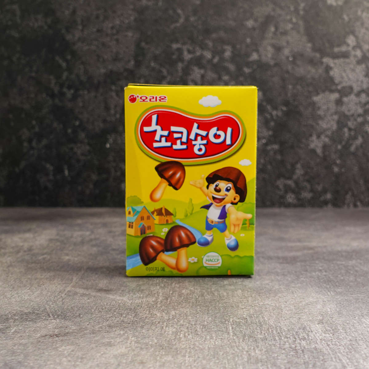 Orion Choco Boy Chocolate Mushroom Biscuits Chocosonge 36g