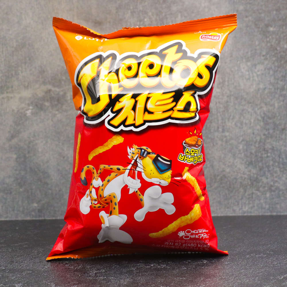 Lotte Cheetos Smokey BBQ 82g