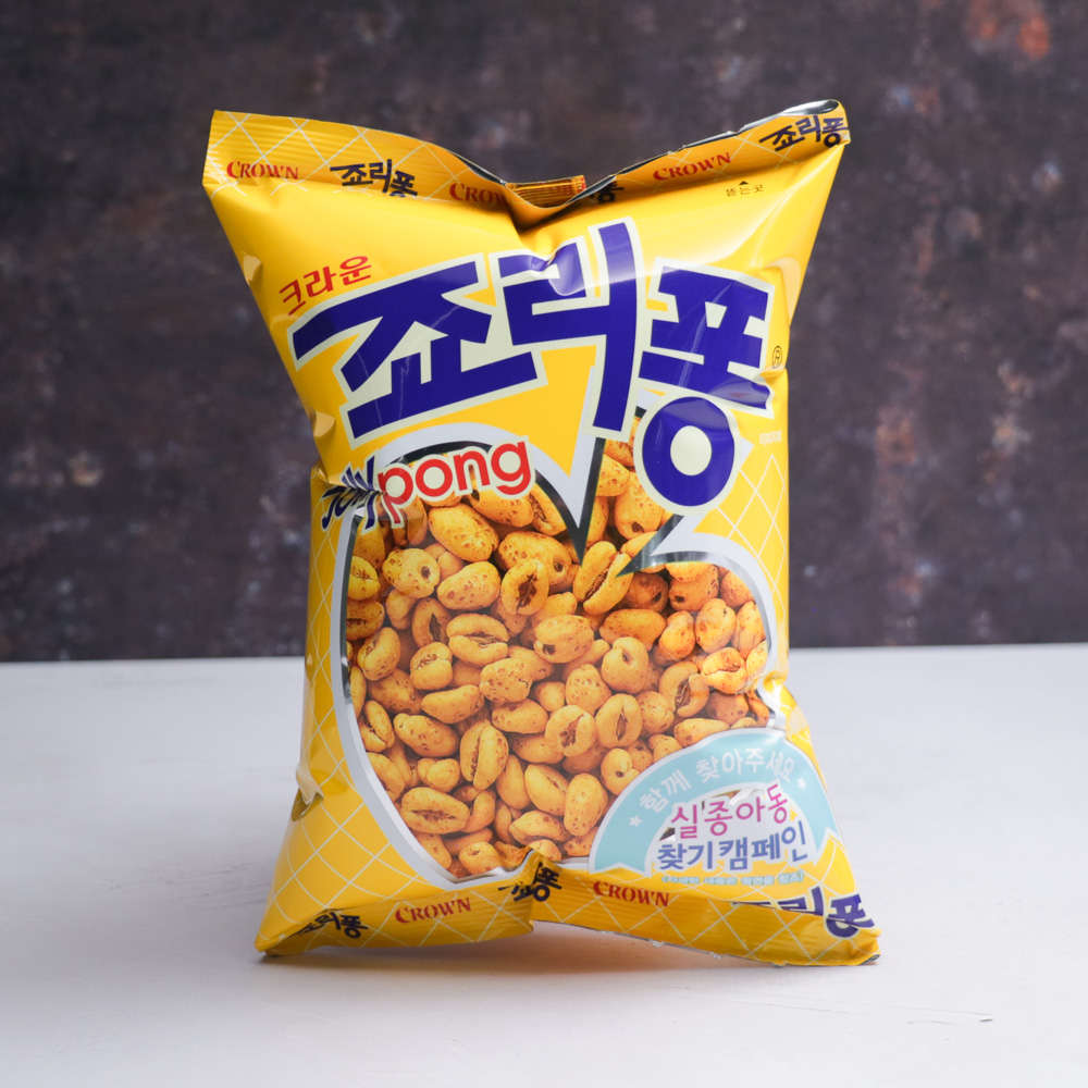 Crown Jolly Pong Puffed Rice Snack 74g