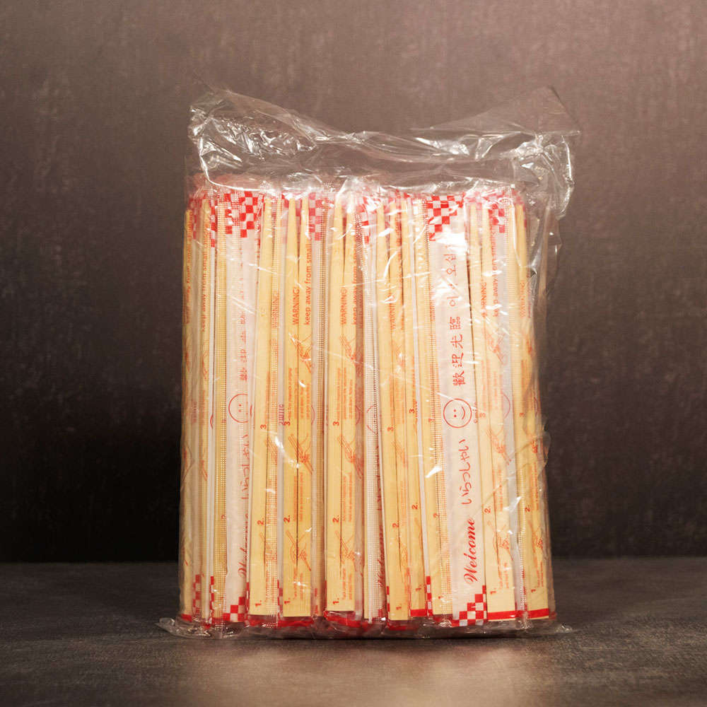 Disposable Bamboo Chopsticks 100 Count
