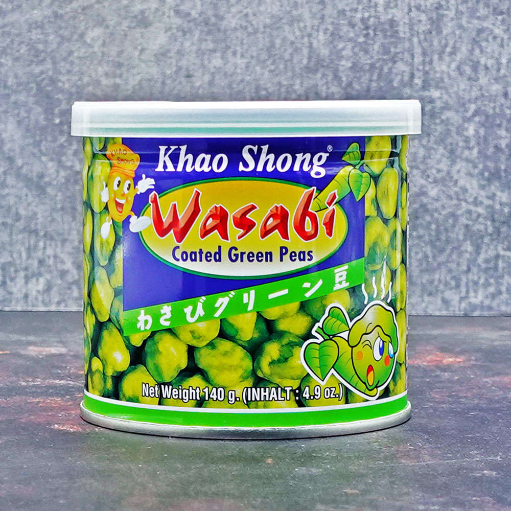 Khao Shong Wasabi Coated Green Peas 140g