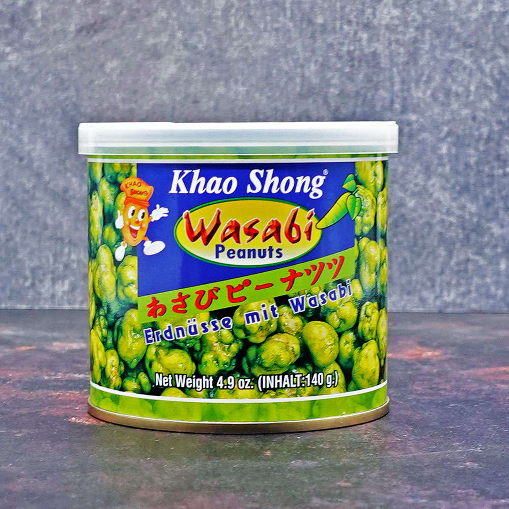 Khao Shong Wasabi Coated Peanuts 140g