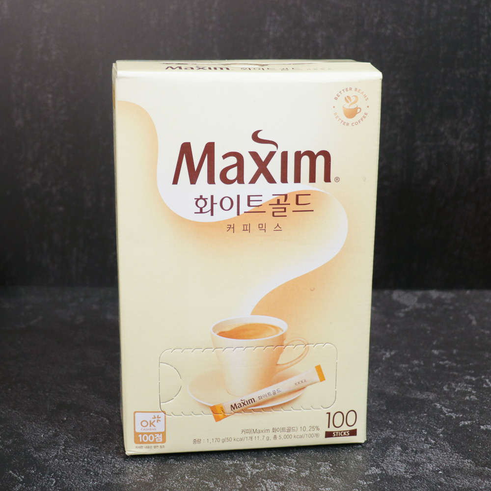 Maxim White Gold Coffee Mix 100 Sticks 1.2kg