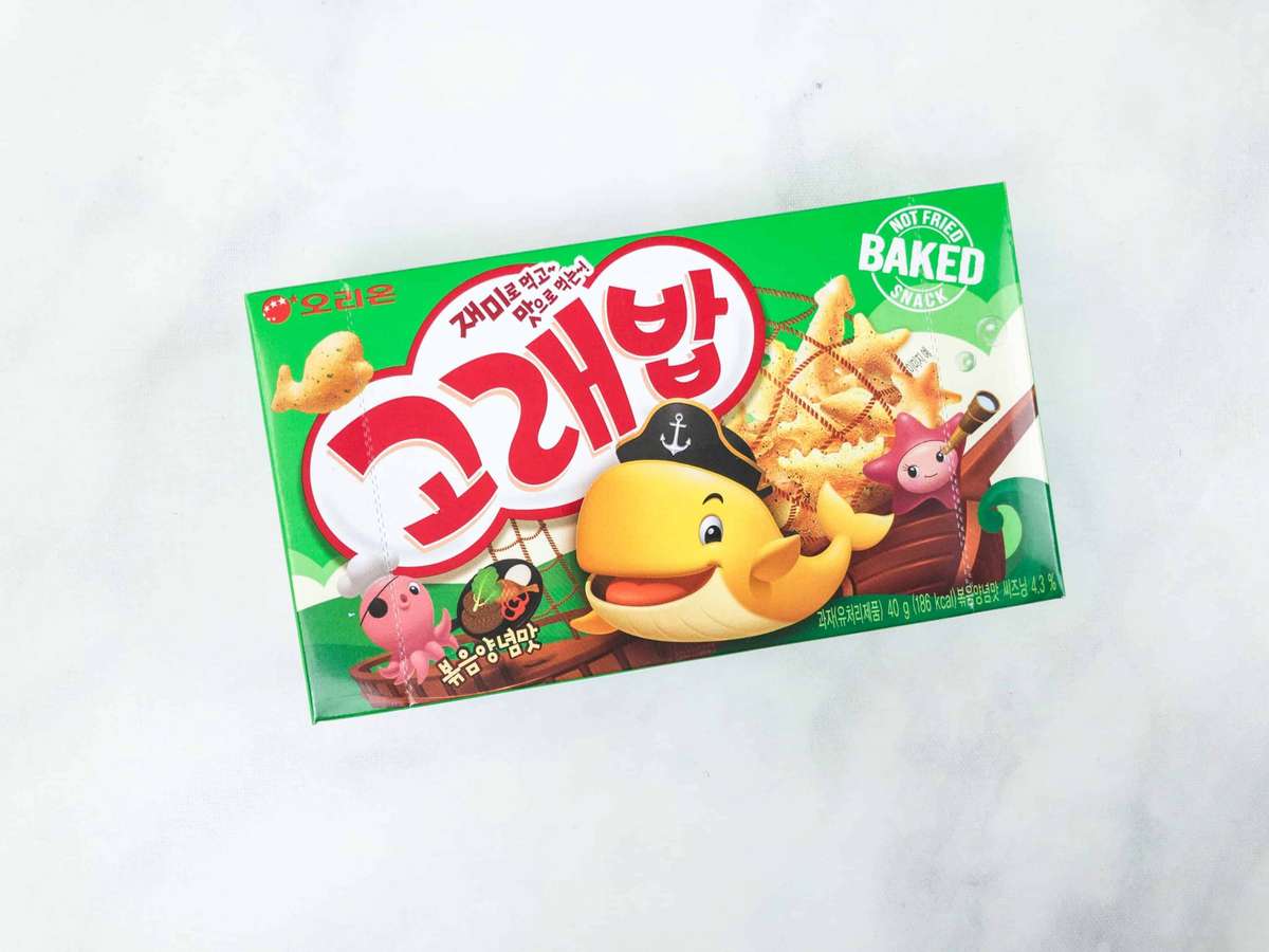 Orion Marine Boy Goraebap Snack Fried Seasoning Flavour 46g