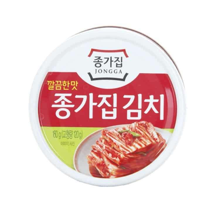 Jongga Roasted Canned Kimchi 160g