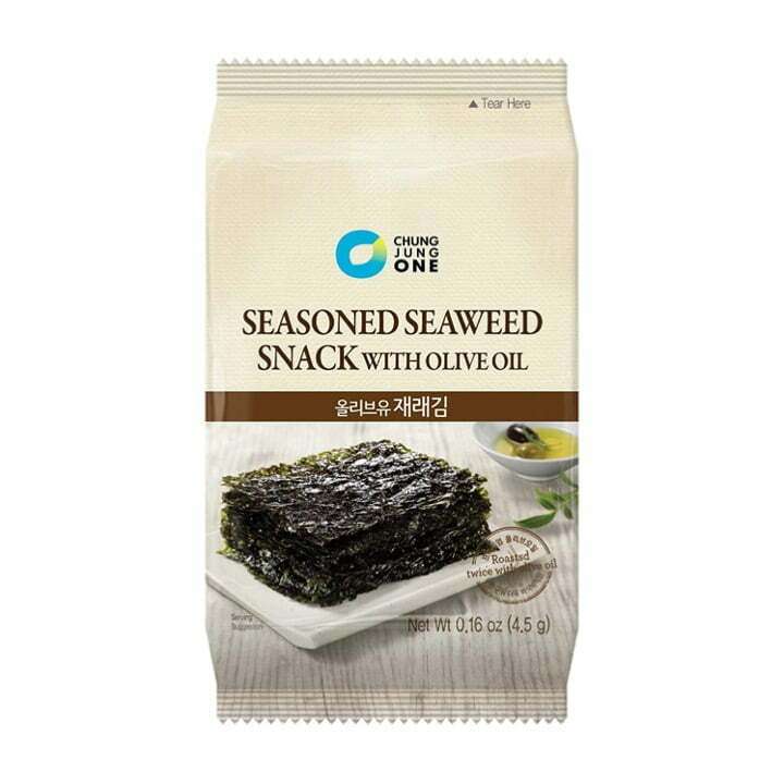 CJW Seasoned Seaweed Snack With Olive Oil (9 Pack) 4.5g