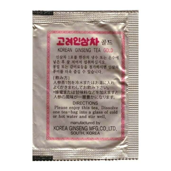 Korean Ginseng Tea Granulated (50 Sachets) 150g