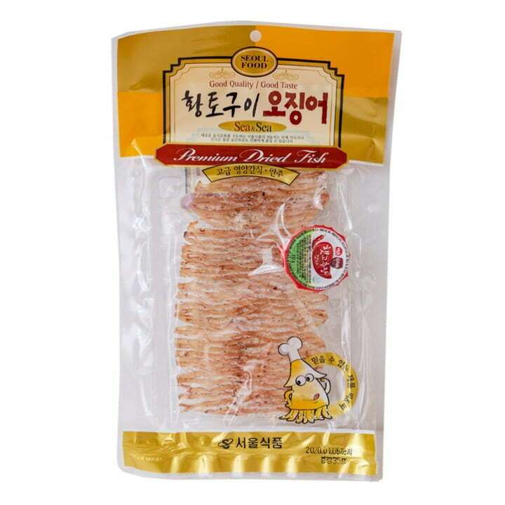 Dried Seasoned Squid Snack 35g (Seoul Food)