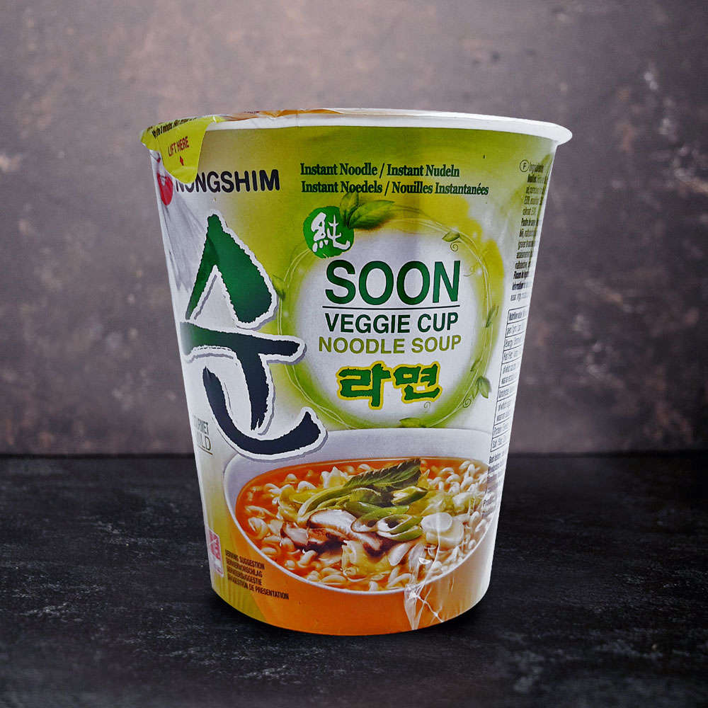 Nongshim Soon Veggie Cup Noodle Soup 67g