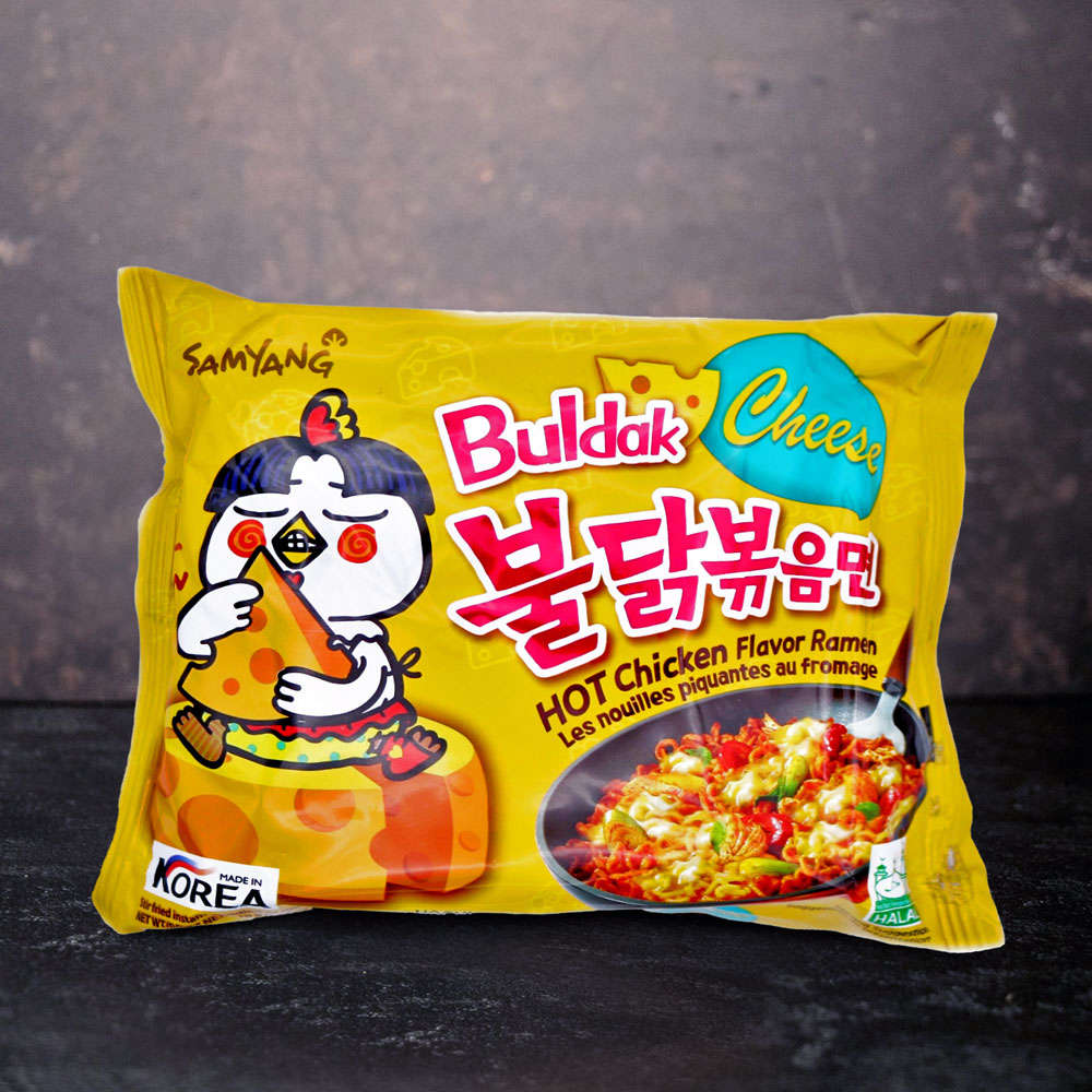 Samyang Buldak Cheese Hot Chicken Flavour Ramen Single Packet 140g