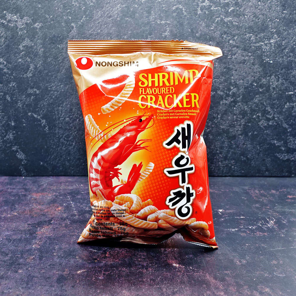 Nongshim Shrimp Flavoured Crackers 75g