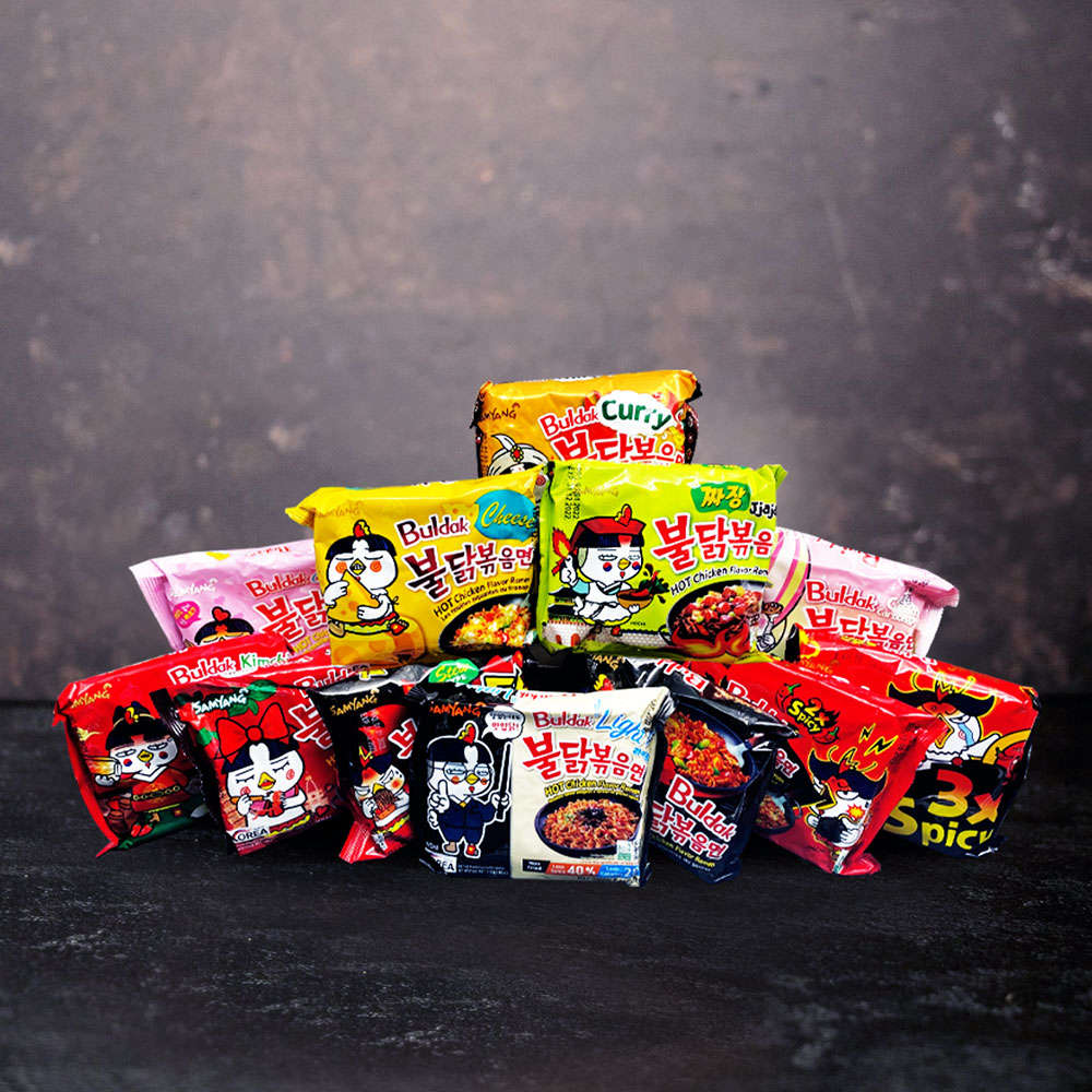 Samyang Buldak Range 12 Noodle Pack