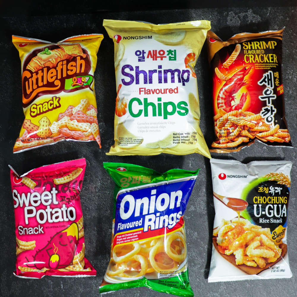 Nongshim 6 Snack Pack