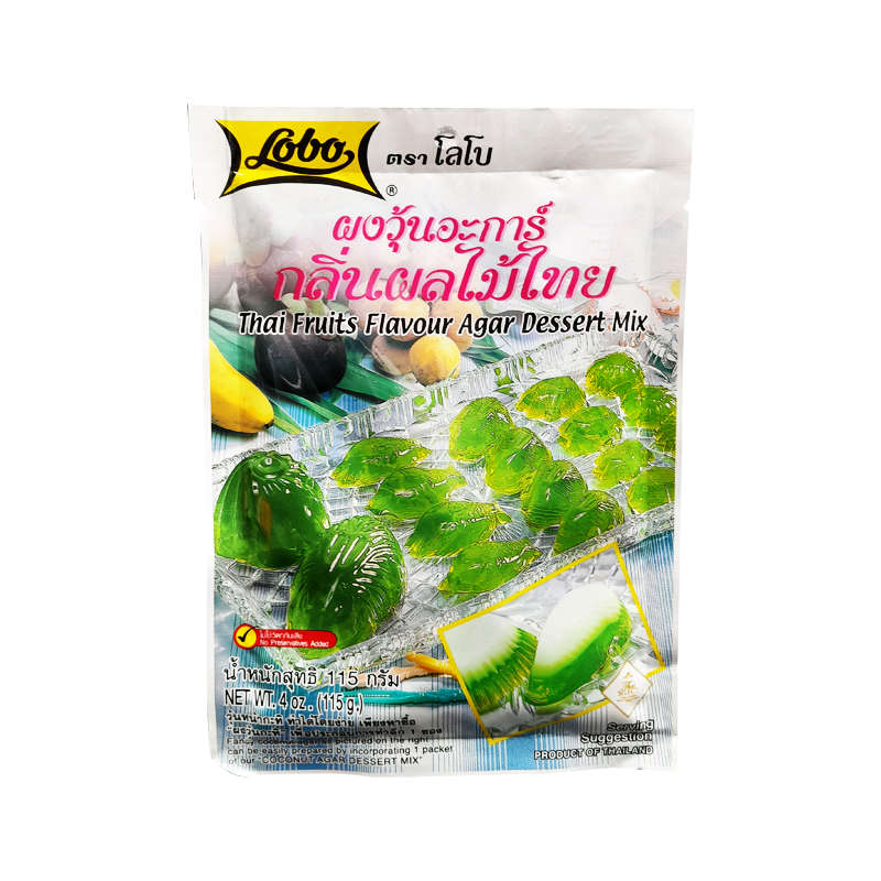 Lobo Thai Fruits Flavour Agar Dessert Mix 130g