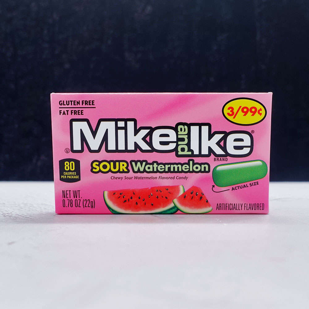 (Mike&amp;Ike) Sour Watermelon Flavour Candy 22g