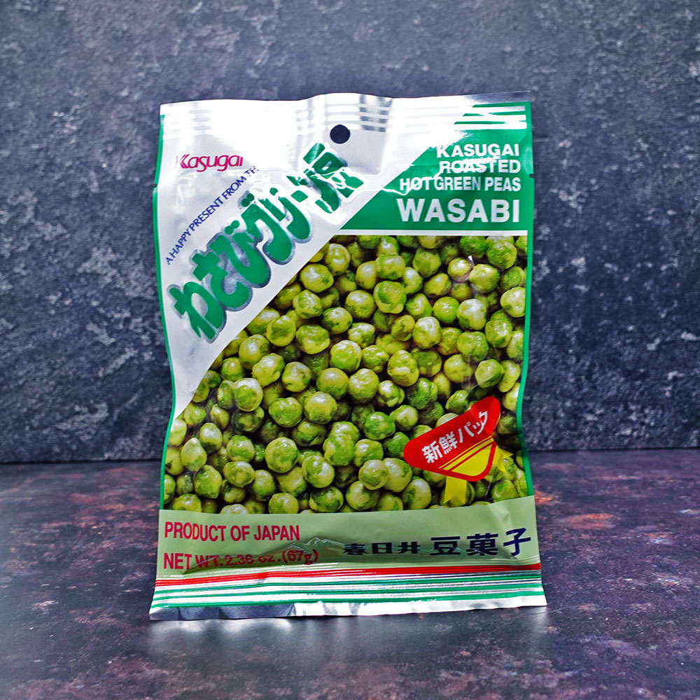 Kasugai Wasabi Roasted Green Peas 67g
