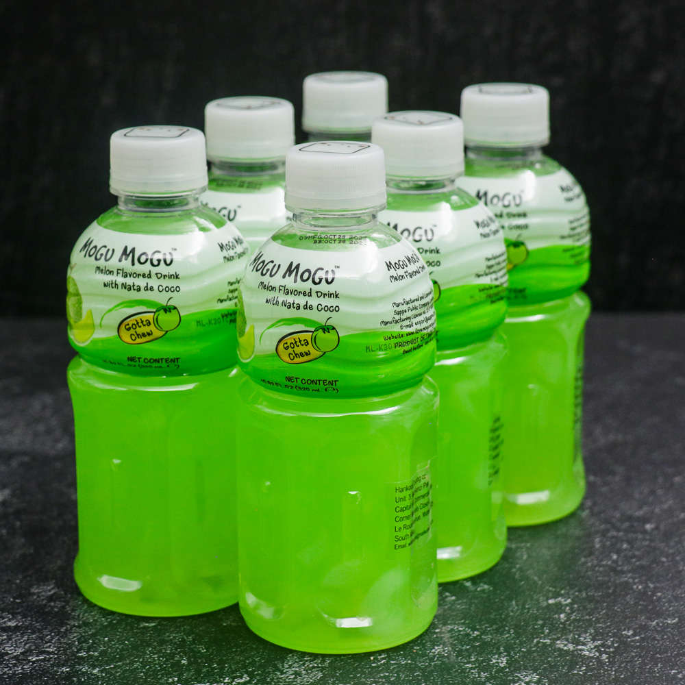 Sappé Mogu Mogu Melon Drink With Nata De Coco (320mlx6)