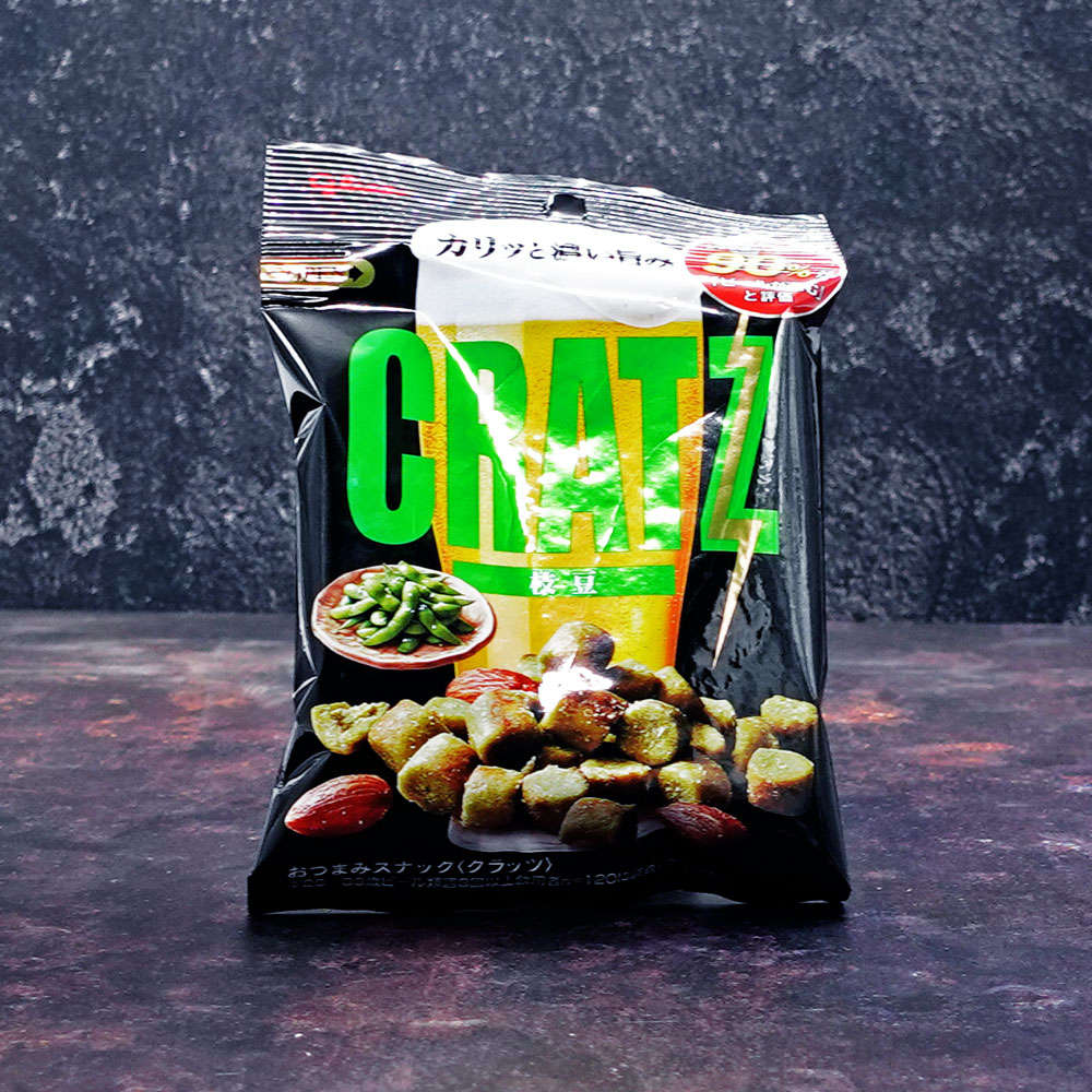 Glico Cratz Edamame (Stem Beans) Flavour  42g